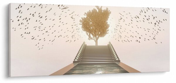 Obraz - Most do neznáma (120x50 cm)