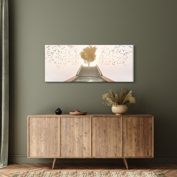 Obraz - Most do neznáma (120x50 cm)