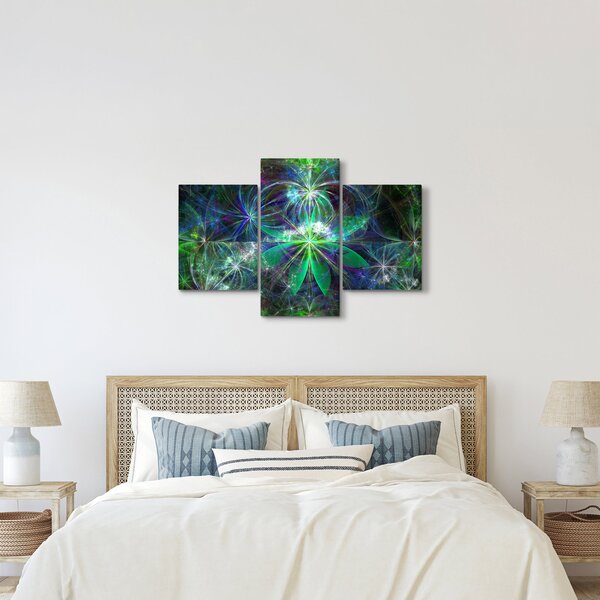 Obraz - Abstraktné geometrické tvary (90x60 cm)