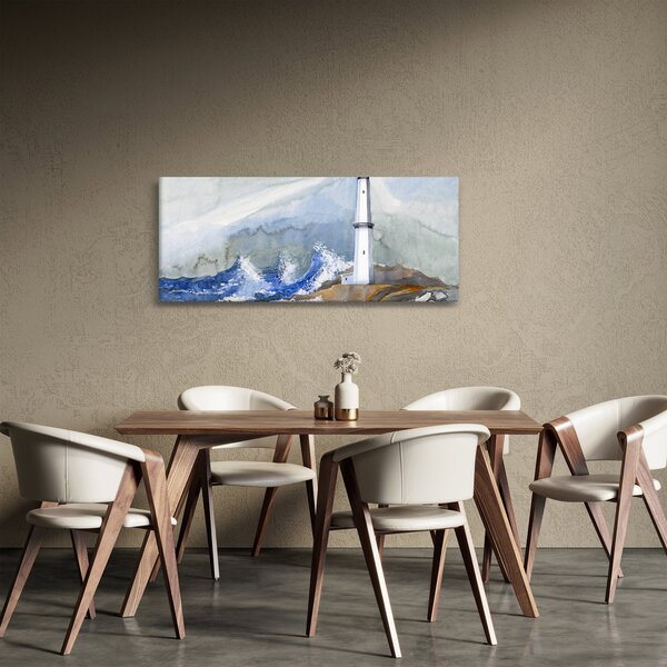 Obraz maľby majáku (120x50 cm)