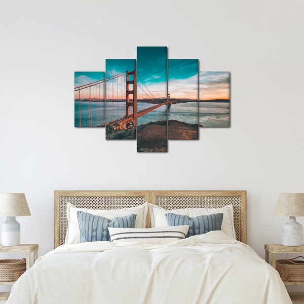 Obraz- Golden Gate, San Francisco (150x105 cm)