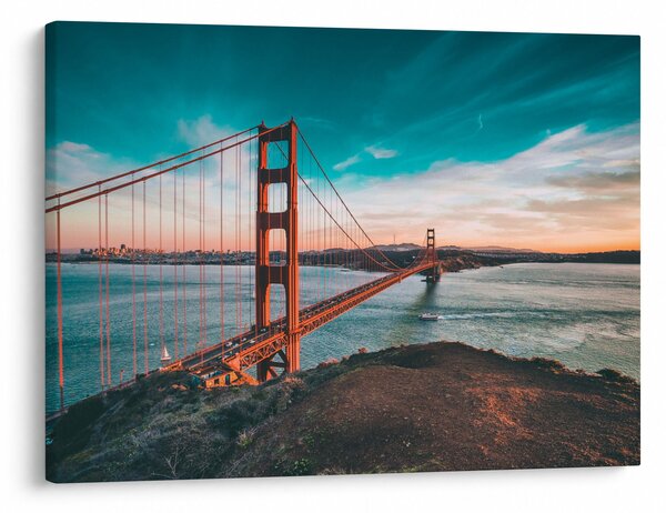 Obraz- Golden Gate, San Francisco (70x50 cm)