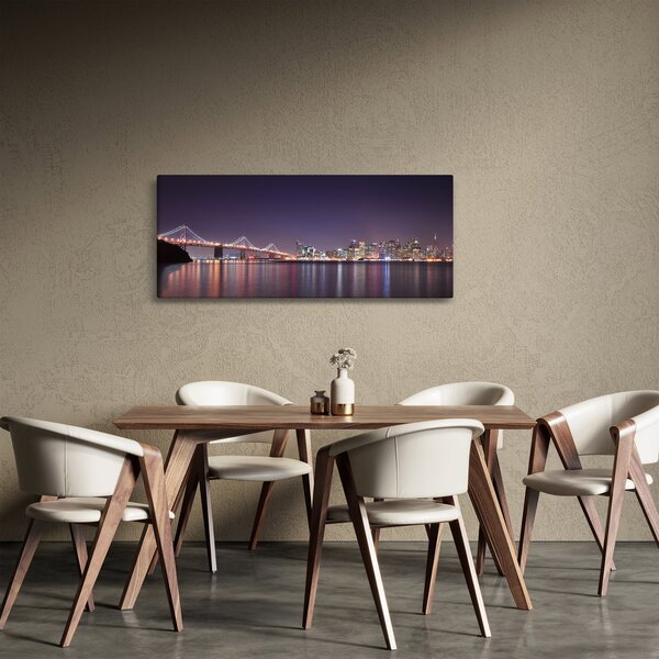 Obraz pohľadu na San Francisco, California (120x50 cm)