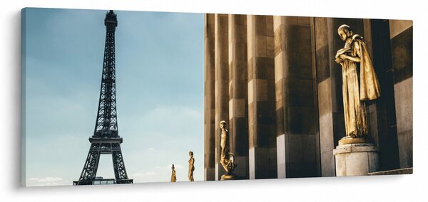Obraz z Trocaderského námestia, Paríž (120x50 cm)