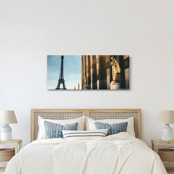 Obraz z Trocaderského námestia, Paríž (120x50 cm)