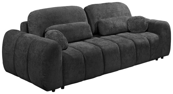 ROZKLADACIA POHOVKA, textil, čierna MID.YOU - Sedačky, Online Only
