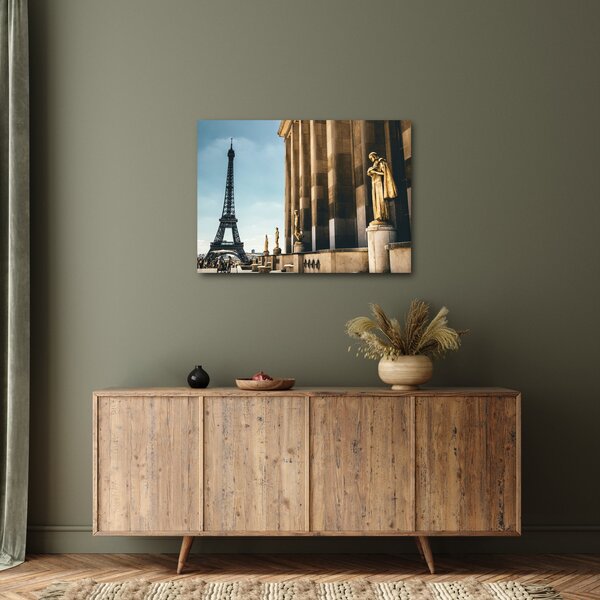 Obraz z Trocaderského námestia, Paríž (70x50 cm)