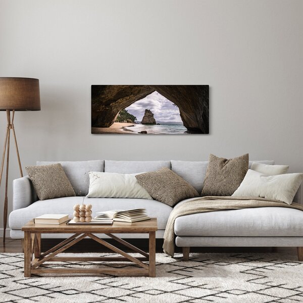 Obraz z jaskyne, Nový Zéland (120x50 cm)