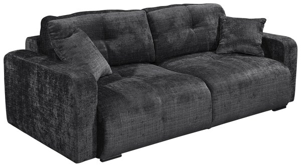 ROZKLADACIA POHOVKA, textil, čierna MID.YOU - Sedačky, Online Only