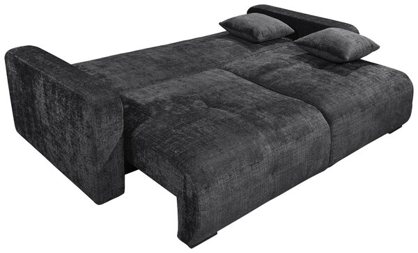ROZKLADACIA POHOVKA, textil, čierna MID.YOU - Sedačky, Online Only