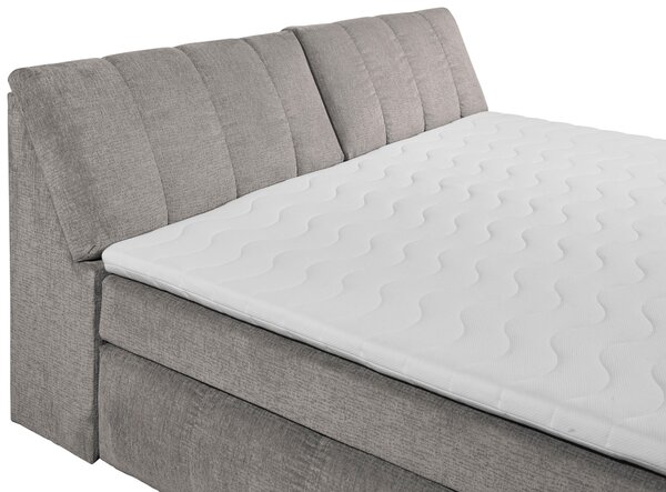 BOXSPRINGOVÁ POSTEĽ, 240/200 cm, sivohnedá MID.YOU - Online Only spálne, Online Only