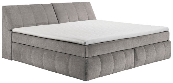 BOXSPRINGOVÁ POSTEĽ, 240/200 cm, sivohnedá MID.YOU - Online Only spálne, Online Only