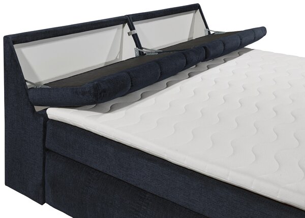 BOXSPRINGOVÁ POSTEĽ, 240/200 cm, čierna MID.YOU - Online Only spálne, Online Only