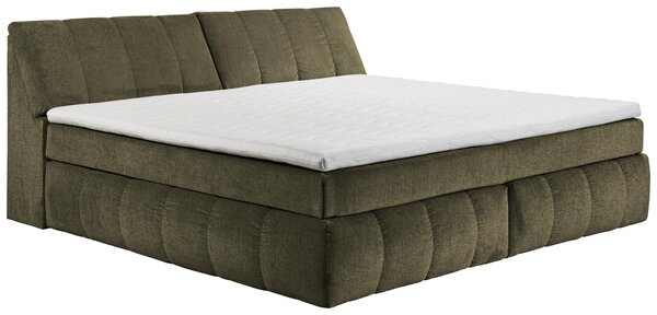BOXSPRINGOVÁ POSTEĽ, 240/200 cm, zelená MID.YOU - Online Only spálne, Online Only