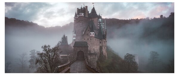 Obraz - Eltz Castle, Nemecko (120x50 cm)