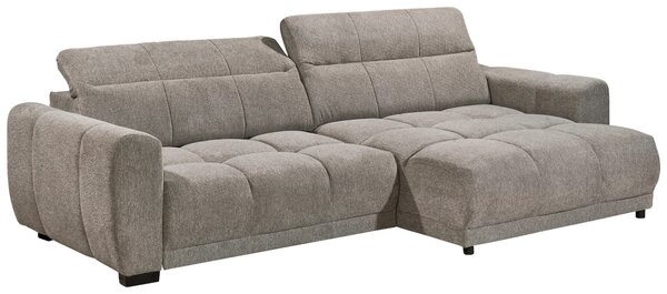 ROHOVÁ SEDAČKA, textil, taupe Livetastic - Sedačky, Online Only