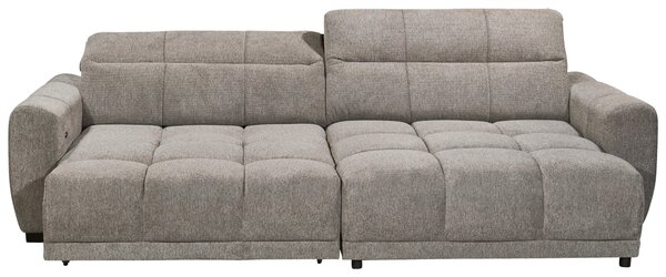 ROHOVÁ SEDAČKA, textil, taupe Livetastic - Sedačky, Online Only