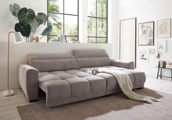 ROHOVÁ SEDAČKA, textil, taupe Livetastic - Sedačky, Online Only