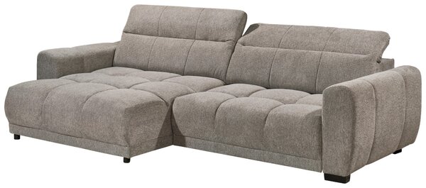 ROHOVÁ SEDAČKA, textil, taupe Livetastic - Sedačky, Online Only