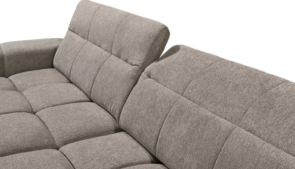 ROHOVÁ SEDAČKA, textil, taupe Livetastic - Sedačky, Online Only