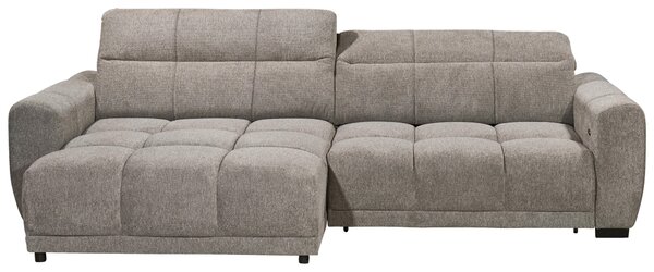 ROHOVÁ SEDAČKA, textil, taupe Livetastic - Sedačky, Online Only