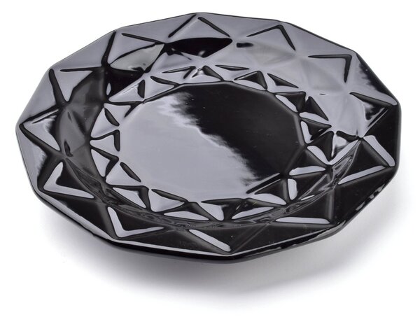 Affekdesign Keramický Tanier ADEL 19,5 cm čierny