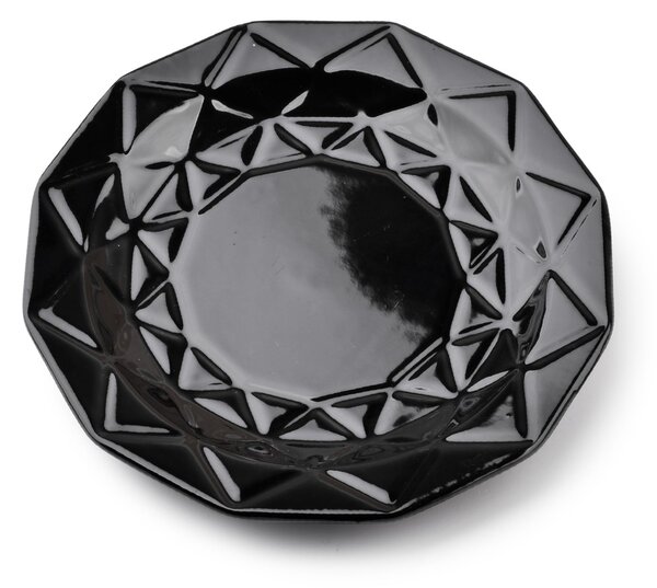 Affekdesign Keramický Tanier ADEL 19,5 cm čierny