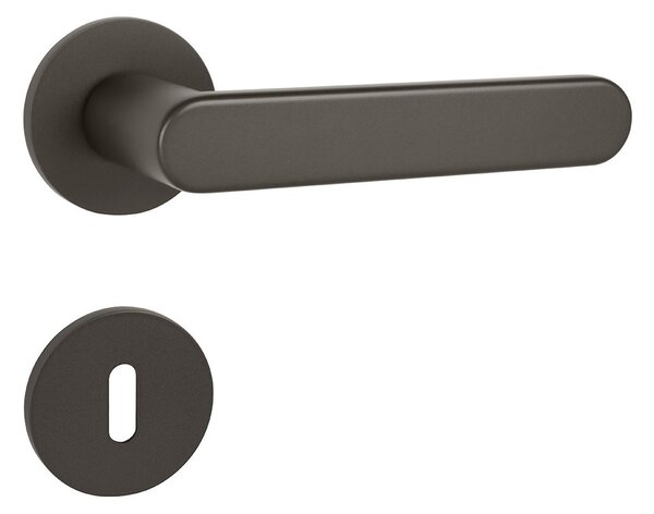 TI - ROUND - R 3957 5S kľučka/kľučka Grafit matný