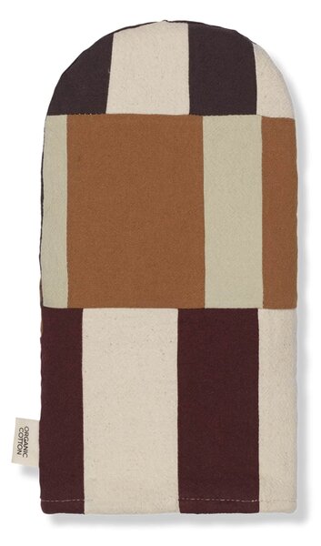 Chňapka z organické bavlny Patchwork
