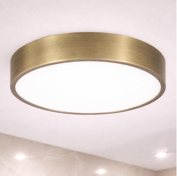 Brilagi - LED kúpeľňové stropné svietidlo POOL LED/36W/230V pr. 40 cm IP54 mosadz