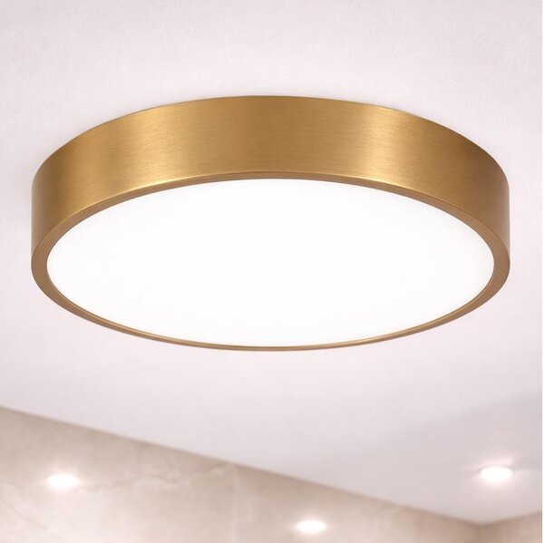 Brilagi - LED kúpeľňové stropné svietidlo POOL LED/36W/230V pr. 40 cm IP54 bronz
