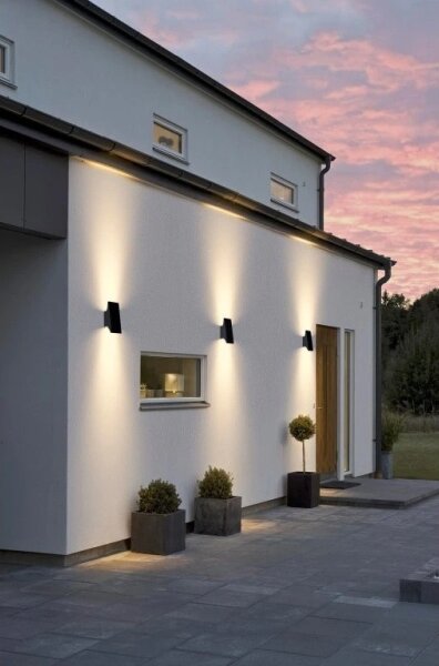 Viking - stmievateľné solárne nástenné LED svietidlo LED/1,5W/3,7V IP65 4000K 2000 mAh