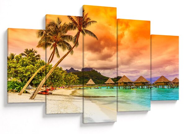 Obraz - Ostrov Bora Bora (150x105 cm)