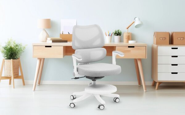 Detská otočná stolička Mark Adler Junior 5.3 Grey