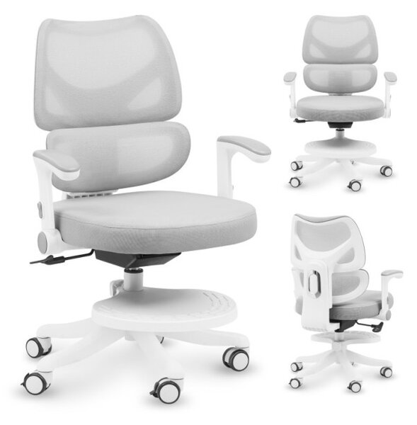 Detská otočná stolička Mark Adler Junior 5.3 Grey