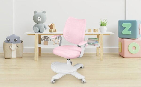 Detská otočná stolička Mark Adler Junior 4.6 Pink