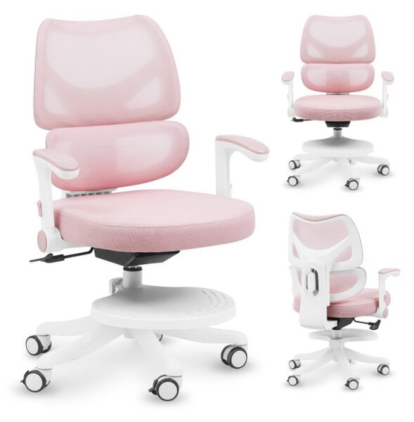 Detská otočná stolička Mark Adler Junior 5.3 Pink