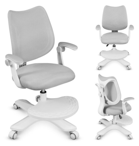 Detská otočná stolička Mark Adler Junior 4.6 Grey