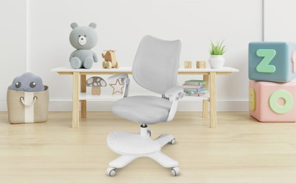 Detská otočná stolička Mark Adler Junior 4.6 Grey
