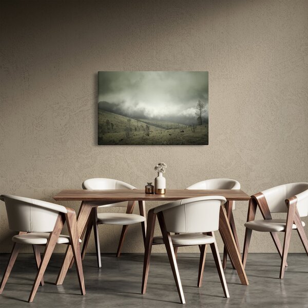 Obraz krajiny pred búrku (90x60 cm)