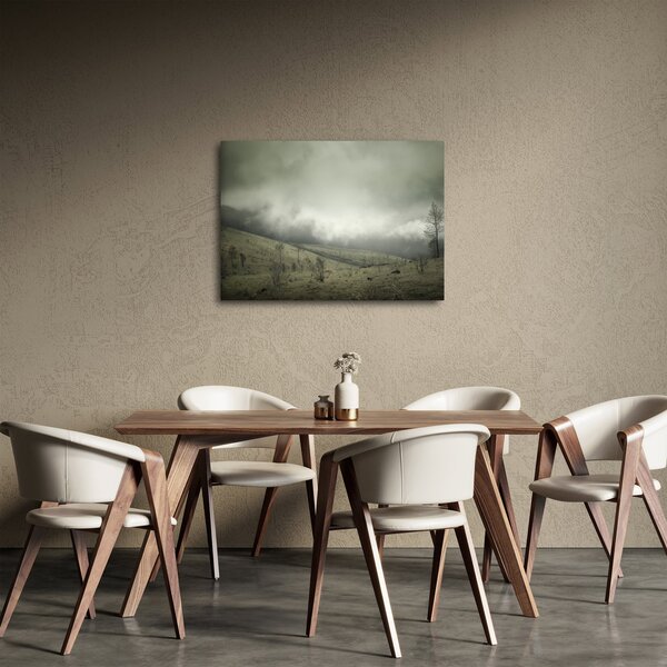 Obraz krajiny pred búrku (70x50 cm)