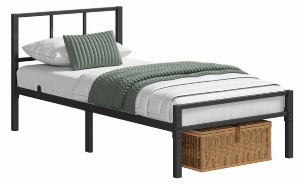 Kovová posteľ 90 cm RMBB35292B101