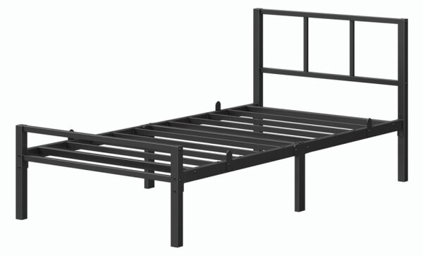 Kovová posteľ 90 cm RMBB35292B101