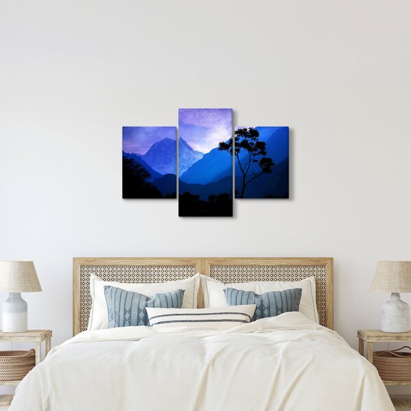 Obraz - Nočné nebo v Nepále (90x60 cm)