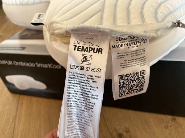 Tempur® Tempur® OMBRACIO SmartCool - polštář s patentovaným designem a SmartCool technologií