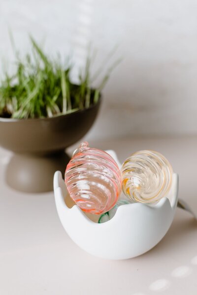 Keramická miska Happy Easter White – menší