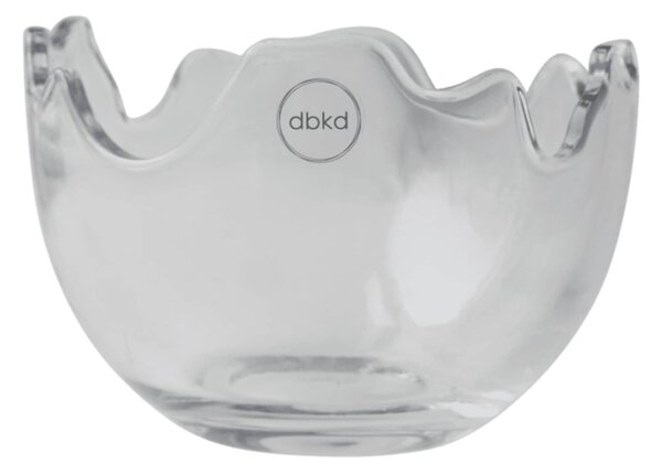 Sklenená miska Happy Easter Clear – väčšia