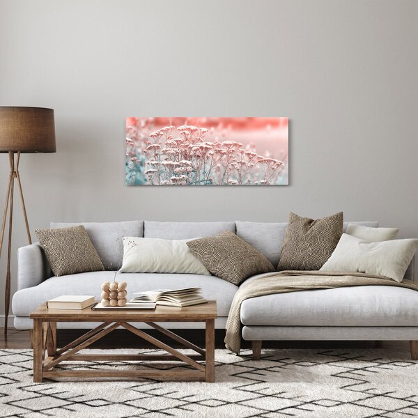 Obraz - Lúčne kvety (120x50 cm)