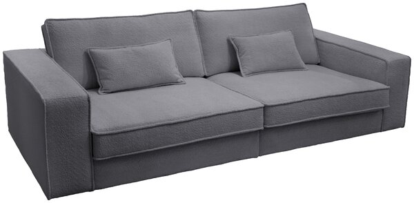 VEĽKÁ POHOVKA, plast, textil, kompozitné drevo, antracitová Livetastic - Sedačky, Online Only