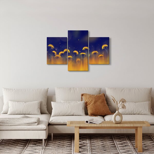 Obraz - Púpavy (90x60 cm)